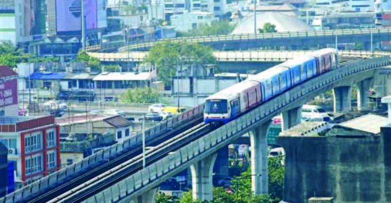 ヤンゴンの高架列車の調査開始